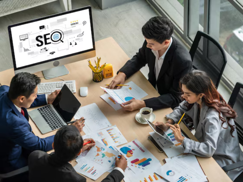 website seo services for local businesses with Google Business Profile optimisation and local SEO strategy