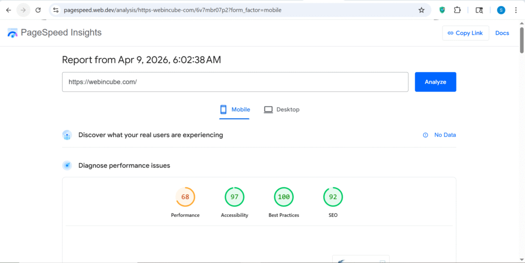technical SEO services audit showing crawl errors, broken links, and site performance issues analysis