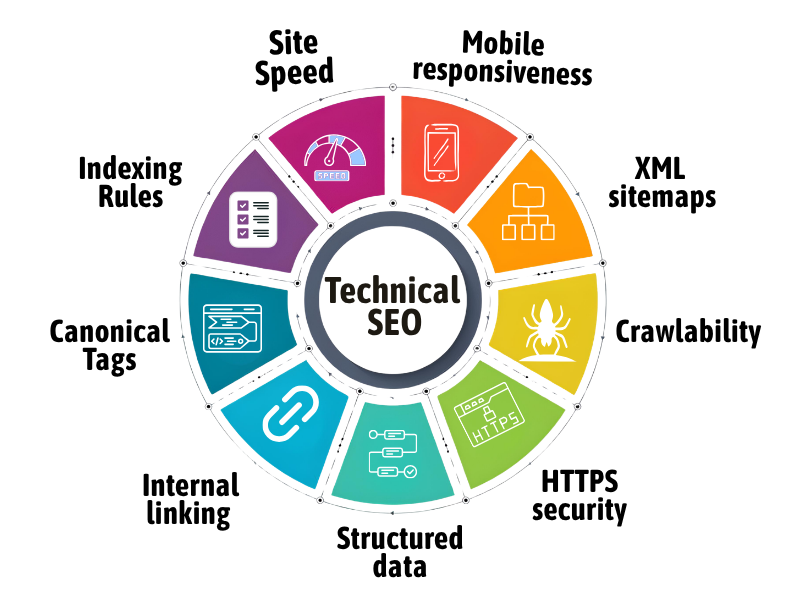 technical SEO services improving website speed, crawlability, and indexing for better Google rankings in 2026