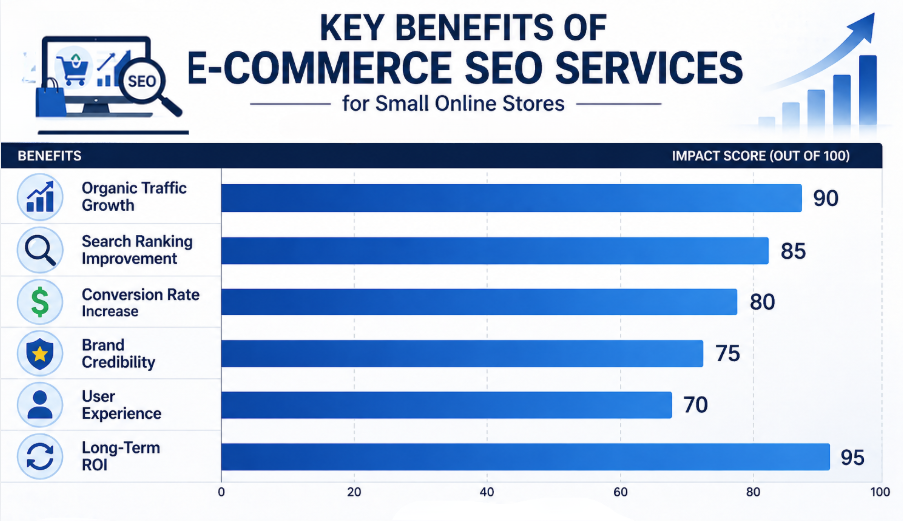 E-Commerce SEO Services strategy for online store growth