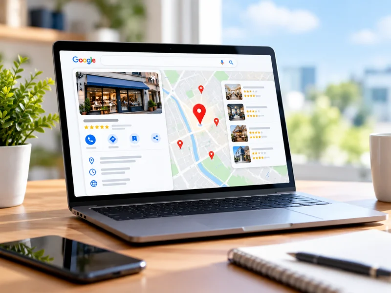 GBP optimisation local visibility