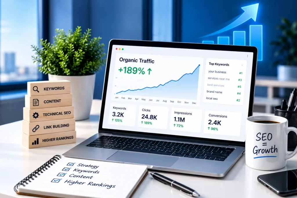 Organic traffic visibility