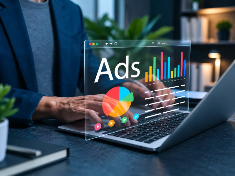Google Ads management analytics dashboard