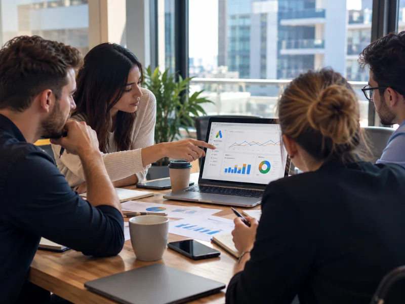 Google Ads management team review